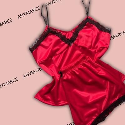 Pijama 2 piezas Clasic Rojo