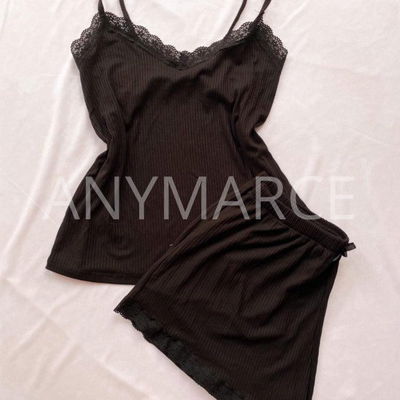 Pijama 2 piezas Morley Negro