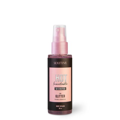 Body splash excited con glitter