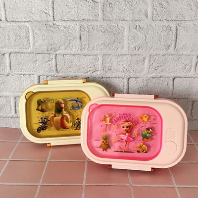 Lunchera con cubiertos Tralarero