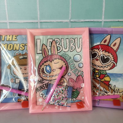 Diamond painting Labubu