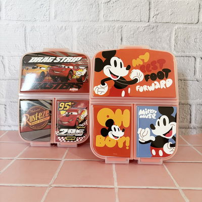 Lunchera personajes con divisores