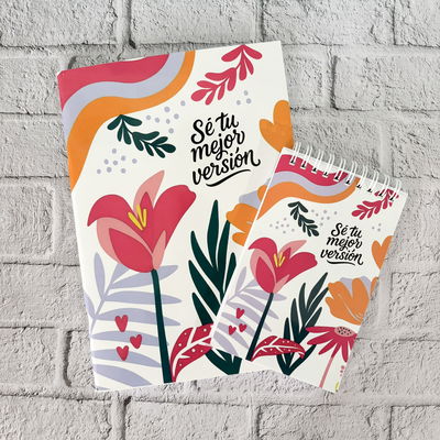 Set cuaderno + libreta Mejor Versión