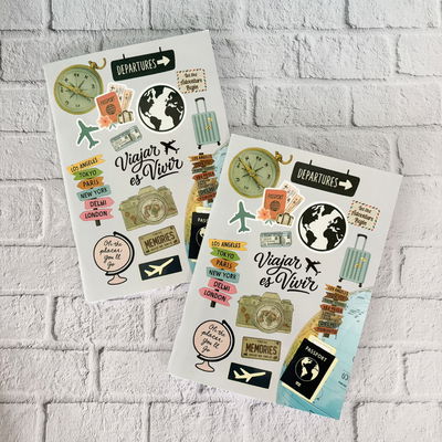 Cuaderno bitácora viajera