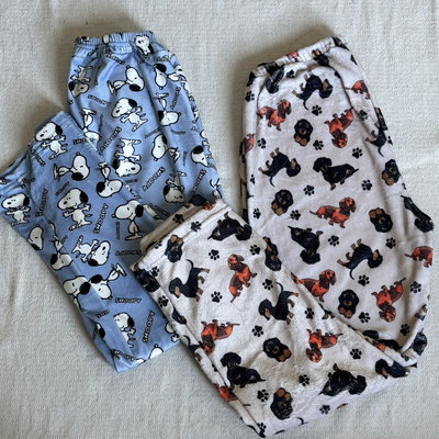 Pantalon pijama plush con peludito
