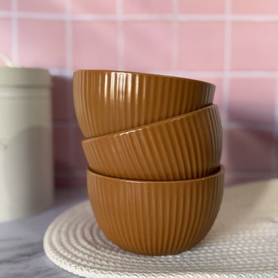 Bowls cerámica Jaspe x3u