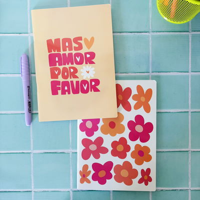 Set cuadernos Mas amor x2