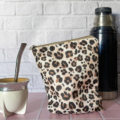 Yerbera tela Animal Print