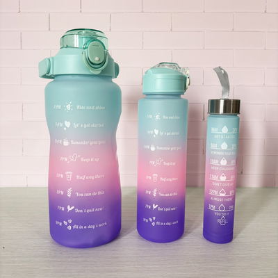 Botella Motivacional Lila (x3)