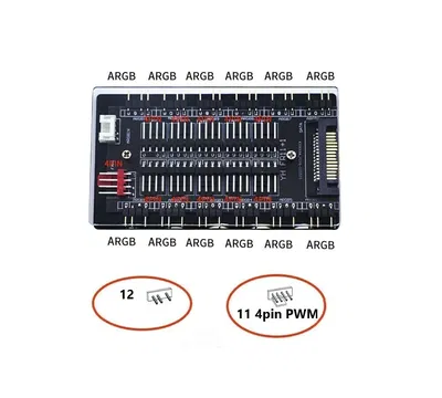 Cooler Hub 11 PWM + 12 ARGB