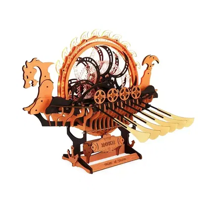 Rompecabezas 3d Puzzle ROKR Robotime Barco Vikingo