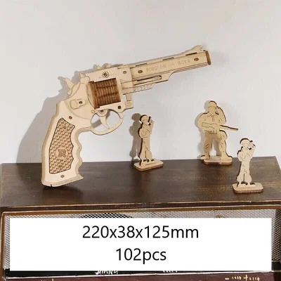 Rompecabezas 3d Puzzle ROKR Robotime Revolver