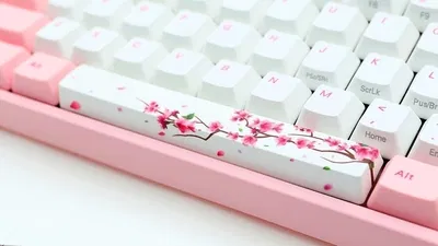 Teclado Varmilo Sakura 110% 108Key Switch Silver Speed