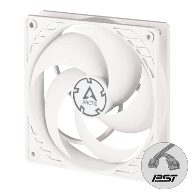 Cooler Arctic P12 PWM PST Negro Blanco