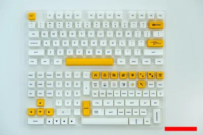 Keycaps PBT MDA Honey Milk 152 Keys