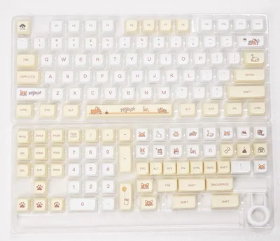 Keycaps PBT XDA Corgi 136 Keys