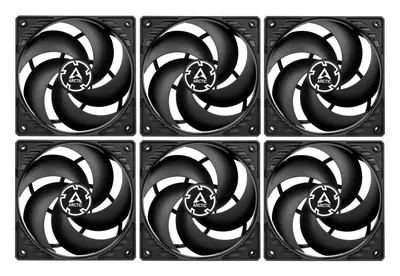 OUTLET Pack x6 Cooler Arctic P12 PWM PST Negro