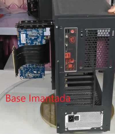 Soporte GPU Vertical imantado