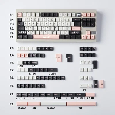 Keycaps ABS Cherry Olivia 173 Keys