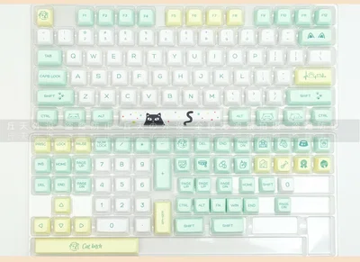 Keycaps PBT QSA Wierd CAT 135 Keys