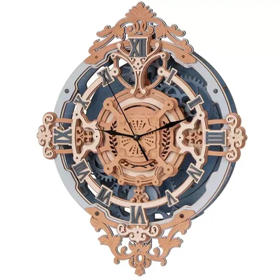 Rompecabezas 3d Puzzle ROKR Robotime Reloj colgante de pared