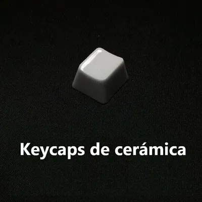 Keycaps cerámica
