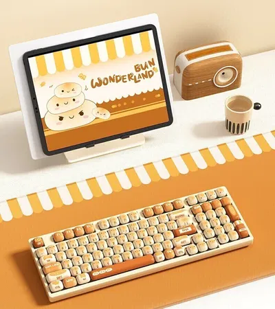 Keycaps PBT MOG AKKO Bun Wonderland 138 Keys
