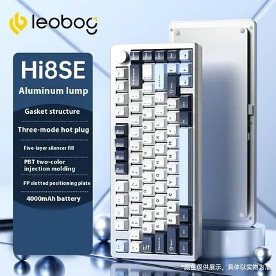 LeoBog Hi8SE Wireless Combo Teclado Mecanico Aluminio