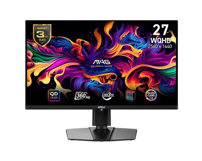 Monitor MSI 27" 2k 1440p Oled MAG 271QPX QD-OLED