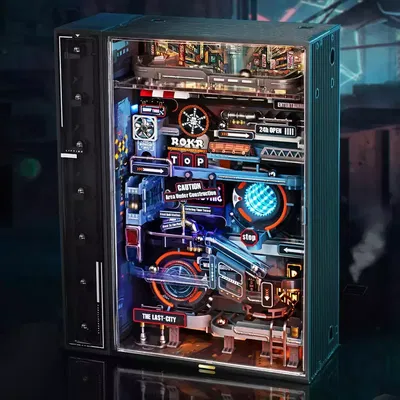 Rompecabezas 3d Puzzle ROKR Robotime Last city Future city