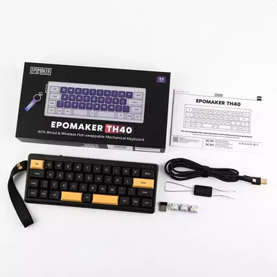 EPOMAKER TH40 Wireless Combo Teclado Mecanico