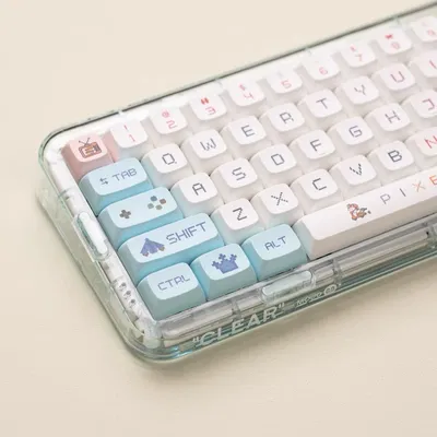 Keycaps PBT XDA Pixel War 130 Keys
