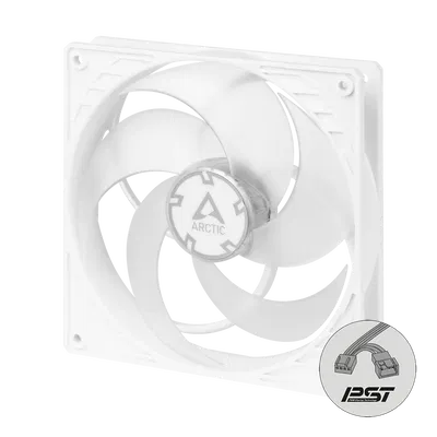 Cooler Arctic P14 PWM PST Negro Blanco