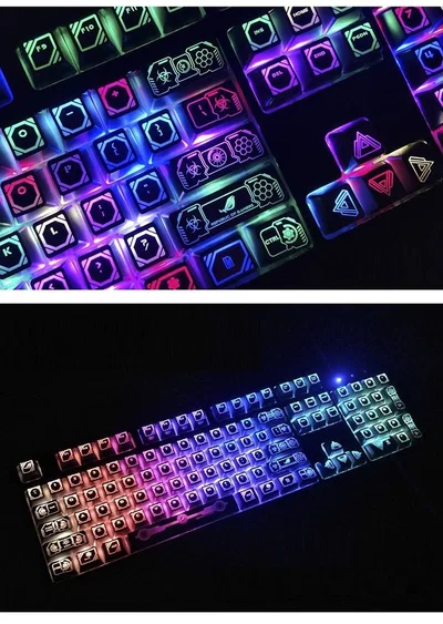 Keycaps Origin Silver Light OUTLET