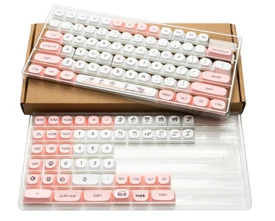 Keycaps PBT MA (XDA) Chi's Cat 125 Keys