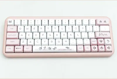 Keycaps PBT MDA Chi's Cat 144 Keys