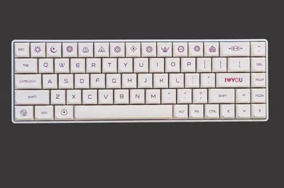 Keycaps PBT XDA Pink Milk 137 Keys