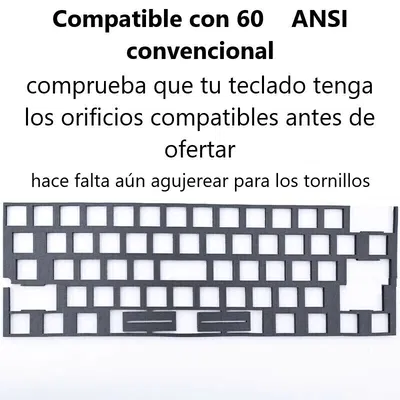 Plate foam para teclado mecánico