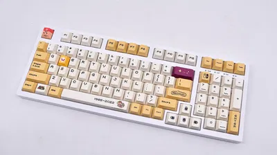 Keycaps PBT Cherry Wario 122 Keys
