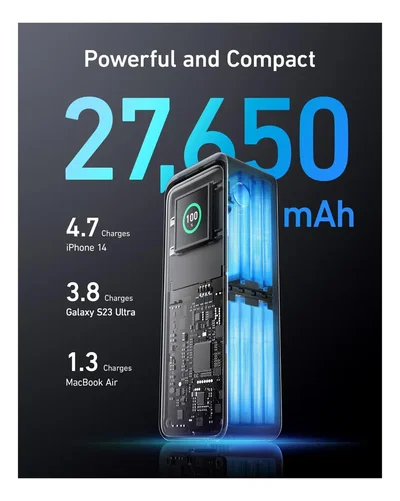 Cargador portátil ANKER 27650mAh 250W