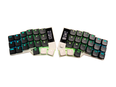 ZMK Corne Low Profile Full Combo Teclado Mecanico Inalámbrico