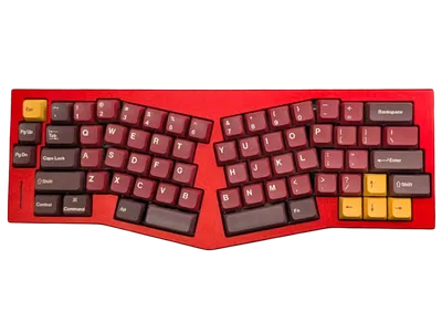 Weikav Record Alice Rojo Wireless Combo Teclado Mecanico Aluminio Inalámbrico