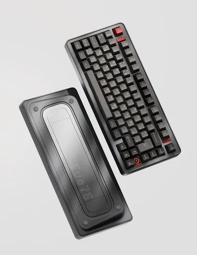 Evoworks EVO75 Wireless Combo Teclado Mecanico Aluminio Inalámbrico