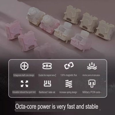 Switch WuqueStudio Flux Deep Clacky - Lineal Magnético