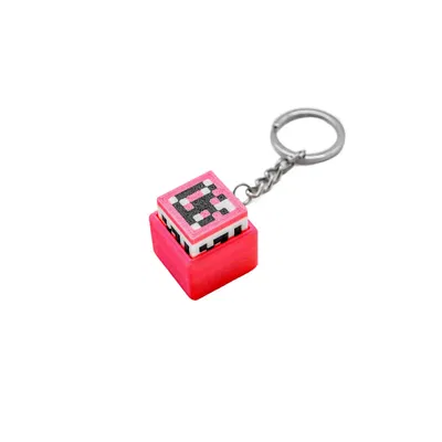 Llavero Minecraft clicker 3D