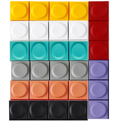 Keycaps PBT Building Block Varios colores