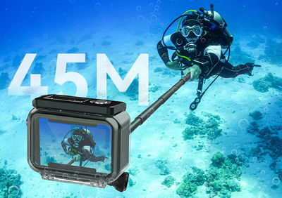 Carcasa Sumergible 45M TELESIN para Osmo Action 3/4/5/6