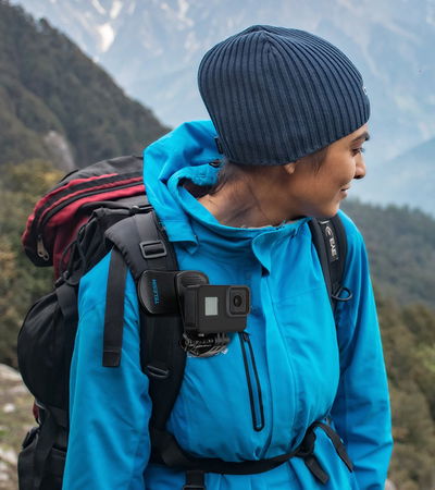 Clip Rotativo 360° TELESIN para Cámaras de Acción