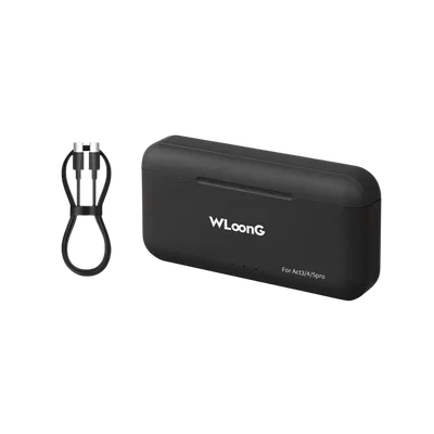 Estuche Cargador WLoong para Triple Baterías de Cámara Acción