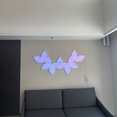 Luces ambientales PRO triangular panel led RGB simil nanoleaf